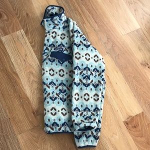 PATOGONIA SYNCHILLA QUARTER SNAP TOP - SZ S